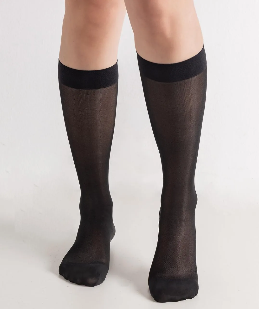 Sheer Medical Compression Stockings - 1