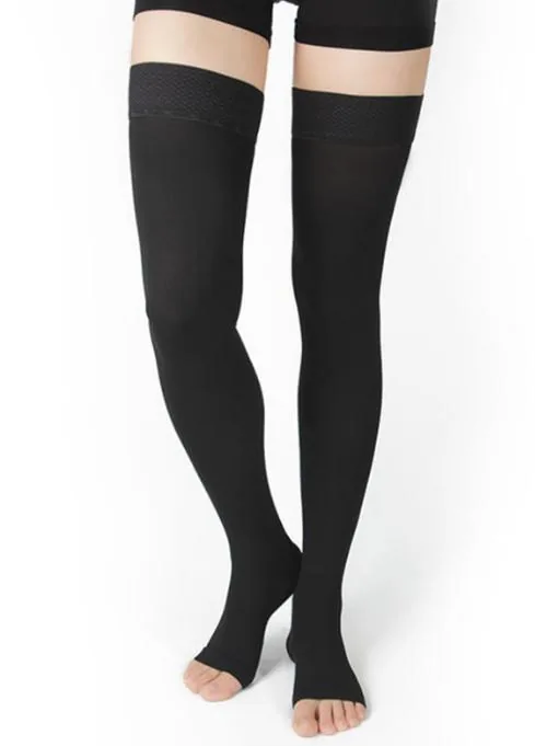 Medical Compression Thigh-High Stockings thumbnail 4